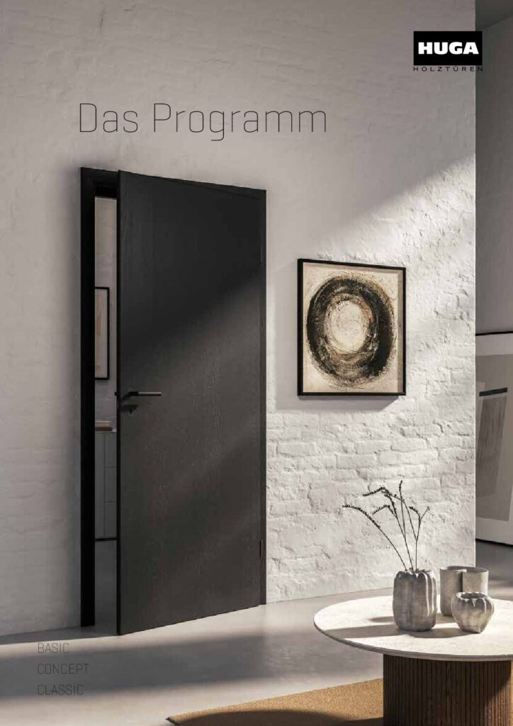 HUGA Holztüren – Das Programm