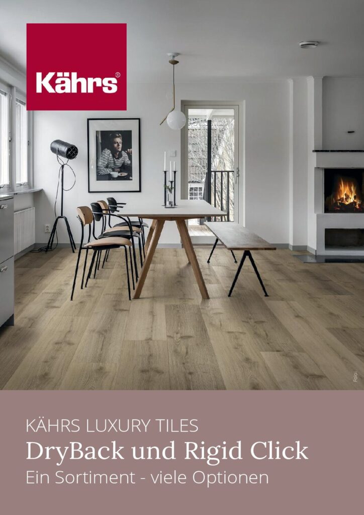 Kährs Luxury Tiles – DryBack und Rigid Click