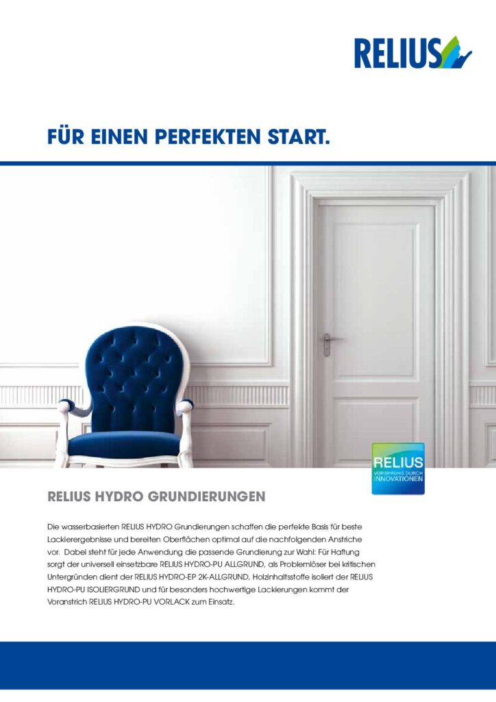 RELIUS Hydro Grundierungen