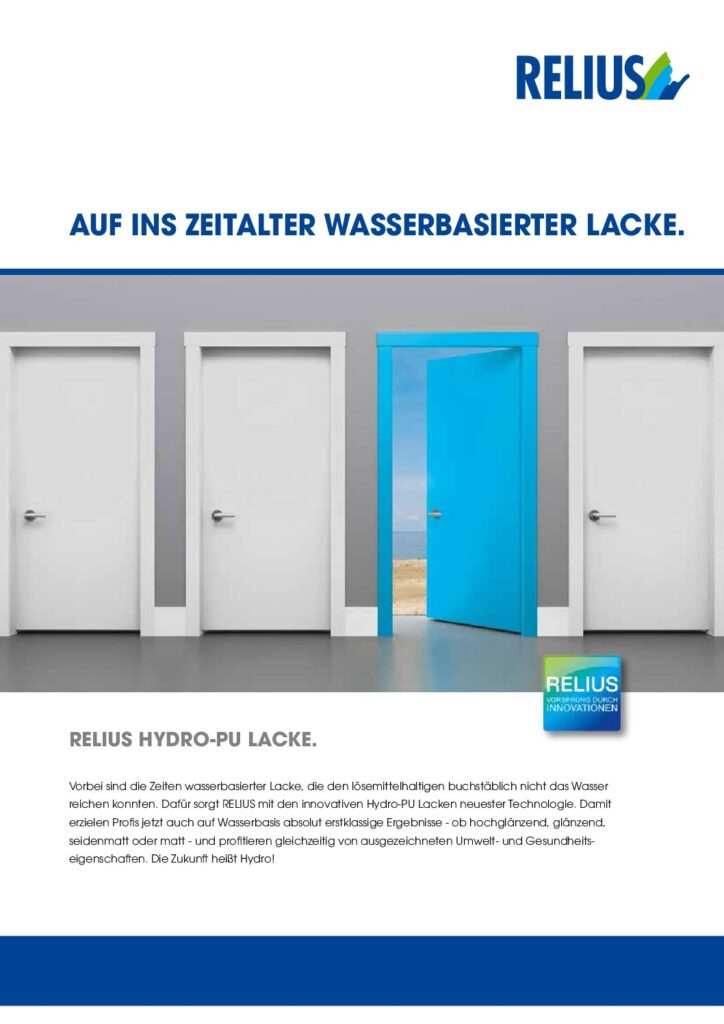 RELIUS HYDRO-PU Lacke