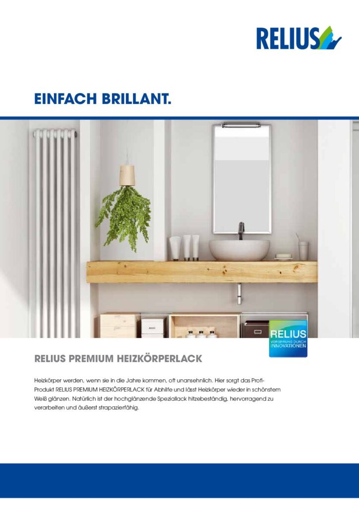 RELIUS Premium Heizkörperlack