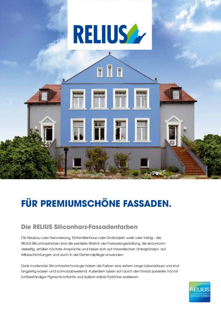 RELIUS Siliconharz-Fassadenfarben